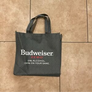 Budweiser Zero Charcoal Tote Bag